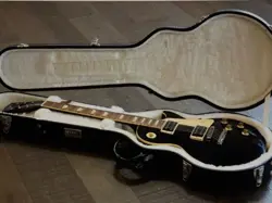 2008 GIBSON 1960 LES PAUL CLASSIC REISSUE ELECTRIC GUITAR BLACK EBONY + OHSC