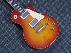 2017 GIBSON CUSTOM SHOP 1960 LES PAUL STANDARD FLAMETOP LIGHT AGED! W/OHSC&COA