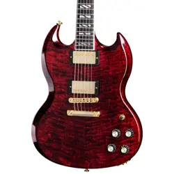 USED GIBSON SG SUPREME - WINE RED