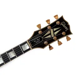 GIBSON USED LES PAUL CUSTOM EBONY 1980 ELECTRIC GUITAR SAFE DELIVERY FROM JAPAN