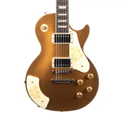 USED GIBSON MARY FORD LES PAUL STANDARD - GOLD TOP CHERRY BACK