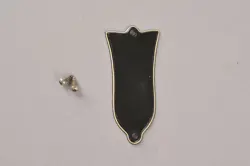 1971 VINTAGE GIBSON ES-335 SG LES PAUL LP TRUSS ROD COVER BLACK 1960S/1970S USA