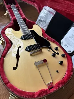 2024 GIBSON ES-330 HOLLOWBODY ELECTRIC GUITAR - NATURAL