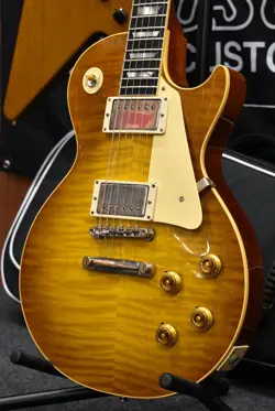 GIBSON CUSTOM SHOP 1959 LES PAUL STANDARD REISSUE VOS LEMMON BURST *WH105