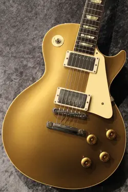 GIBSON CUSTOM SHOP 1957 LES PAUL GOLD TOP REISSUE VOS DOUBLE TOP#731349 *QD386