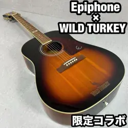 ACOUSTIC GUITAR EPIPHONE BY GIBSON AJ18 WILD TURKEY LIMITED SUNBURST SN R01E0012
