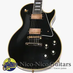 GIBSON CUSTOM SHOP 2024 MURPHY LAB 1968 LES PAUL CUSTOM ULTRA LIGHT AGED EBONY B