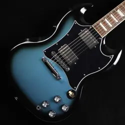 GIBSON SG STANDARD PELHAM BLUE BURST S/N 227030312 CUSTOM COLOR SERIES