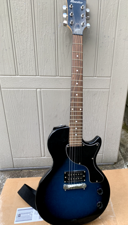 GIBSON MAESTRO LES PAUL JUNIOR (JR) BLUE, FAIR - USED : CONDITION