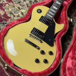 GIBSON LES PAUL STANDARD 50S MAHOGANY TOP TV YELLOW