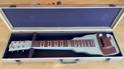 VINTAGE GIBSON BR-9 LAP STEEL GUITAR WITH CASE