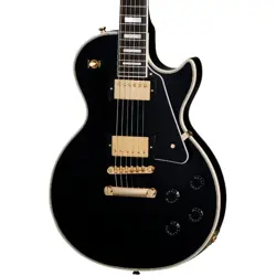 USED EPIPHONE INSPIRED BY GIBSON LES PAUL CUSTOM - EBONY