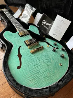2024 GIBSON ES SUPREME - SEAFOAM GREEN