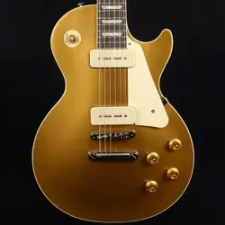 GIBSON LES PAUL STANDARD '50S P-90 GOLD TOP ELECTRIC GUITAR, MAHOGANY BODY, NEW