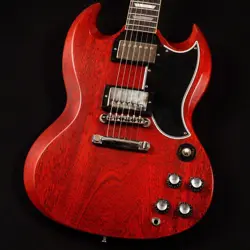 GIBSON CUSTOM SHOP 1961 LES PAUL SG STANDARD REISSUE STOP BAR VOS CHERRY RED S N