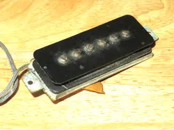 GIBSON 1961 BLACK P 90 SOAP BAR NECK PICKUP