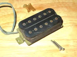 DIMARZIO 1970'S BLACK  PAF HUMBUCKER NECK PICKUP