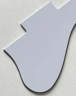 WHITE PICKGUARD FIT