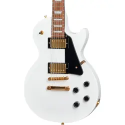 LES PAUL STUDIO GOLD LIMITED-EDITION ELECTRIC GUITAR ALPINE WHITE