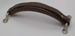 BROWN LEATHER HANDLE