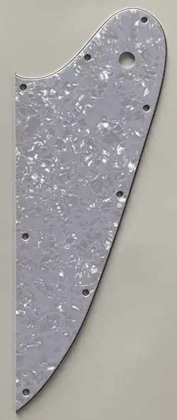 FOR FIT GIBSON FIREBIRD STYLE GUITAR PICKGUARD 4 PLY WHITE PEARL