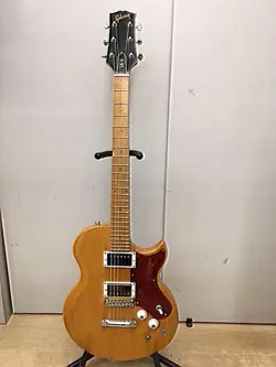 GIBSON L6-S MODEL NATURAL GOTOH PEGS W/HARD CASE ELECTRIC GUITAR FROM JAPAN