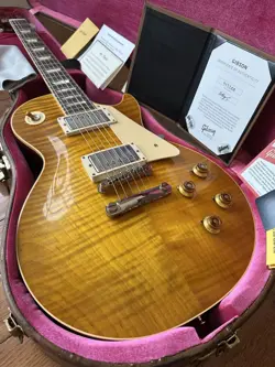 2024 GIBSON CUSTOM SHOP LES PAUL STANDARD ‘59 R9 - DIRTY LEMON VOS