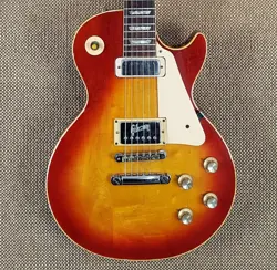 1974 GIBSON LES PAUL DELUXE - ICONIC GUITAR - FANTASTIC SUNBURST - NO FRET WEAR