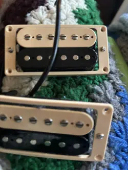 GIBSON TRADBUCKER PICKUPS ZEBRA 4 WIRE STD SO