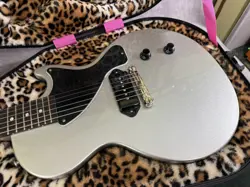 2022 GIBSON BILLIE JOE ARMSTRONG LES PAUL JUNIOR - SILVER MIST