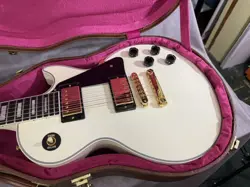 2014 GIBSON CUSTOM LES PAUL CUSTOM - ALPINE WHITE