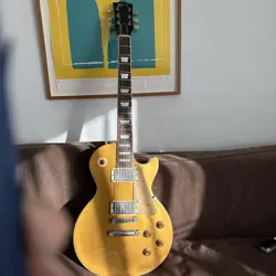 GIBSON LES PAUL GOLD FINISH SAFE PACKING!