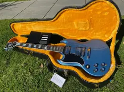 2024 GIBSON SG CUSTOM SHOP PELHAM BLUE LEFTY LEFT HANDED