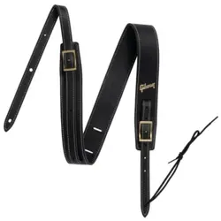 GIBSON ASTRBDR-BLK BLACK GUITAR STRAP