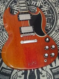 GIBSON VINTAGE SALE 1961 LES PAUL SG STANDARD -CHERRY FINISH- 2.95KG FLOOR PRODU