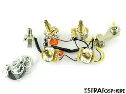 USA GIBSON SG STANDARD '61 POTS WIRING +3 WAY SWITCH, GUITAR AMERICAN HANDWIRED