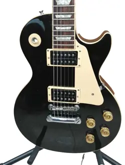 [GIBSON] LES PAUL STANDARD BLACK 1998 ELECTRIC GUITAR FROM JAPAN MAIN UNIT ONLY