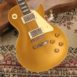 GIBSON CUSTOM SHOP 1957 LES PAUL GOLD TOP VOS #742094 DOUBLE *DR72