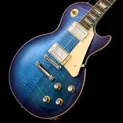 GIBSON CUSTOM COLOR SERIES LES PAUL STANDARD 50S FIGURED TOP BLUEBERRY *IM500