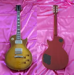 ELECTRIC GUITAR GIBSON 60S LES PAUL STANDARD HB HONEY BURST 2005 USA WITH CASE