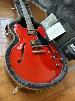 2019 GIBSON ES-335 DOT - GLOSS CHERRY RED