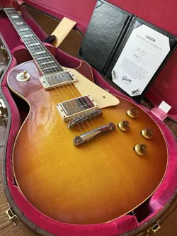 2021 GIBSON CUSTOM SHOP LES PAUL STANDARD ‘58 R8 MURPHY LAB ULTRA LIGHT AGED