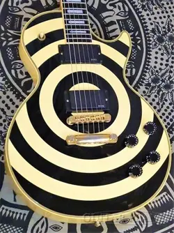 GIBSON CUSTOM SHOP ZAKK WYLDE LES PAUL CUSTOM BULLSEYE -2002USED!! 4.72KG