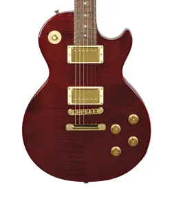 2002 GIBSON LES PAUL JUNIOR SPECIAL PLUS IN TRANS RED W/OHSC