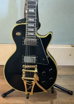 GIBSON LES PAUL NASHVILLE BLACK BEAUTY LIMITED EDITION 2 PICKUP EXCELLENT 2005