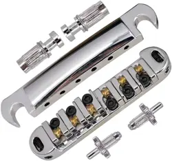 ABR-1 STYLE TUNE-O-MATIC BRIDGE TAILPIECE ROLLER SADDLE BRIDGE FOR GIBSON LES PA
