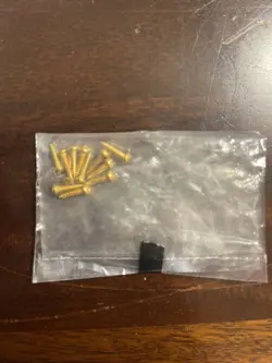 OEM GIBSON GOLD DELUXE TUNER SCREWS SET (12 UNITS)