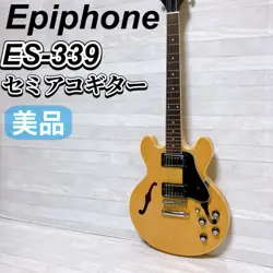 EPIPHON SEMI-ACOUSTIC GUITAR ES-339 NATURAL GIBSON GLOVER