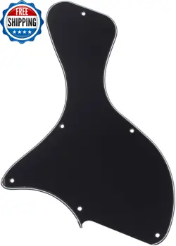 BLACK PICKGUARD FOR GIBSON LES PAUL JUNIOR ELECTRIC GUITAR