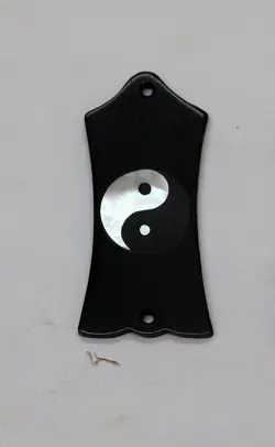 TRUSS ROD COVER WITH YIN YANG INLAY 01 WILL FIT GIBSON